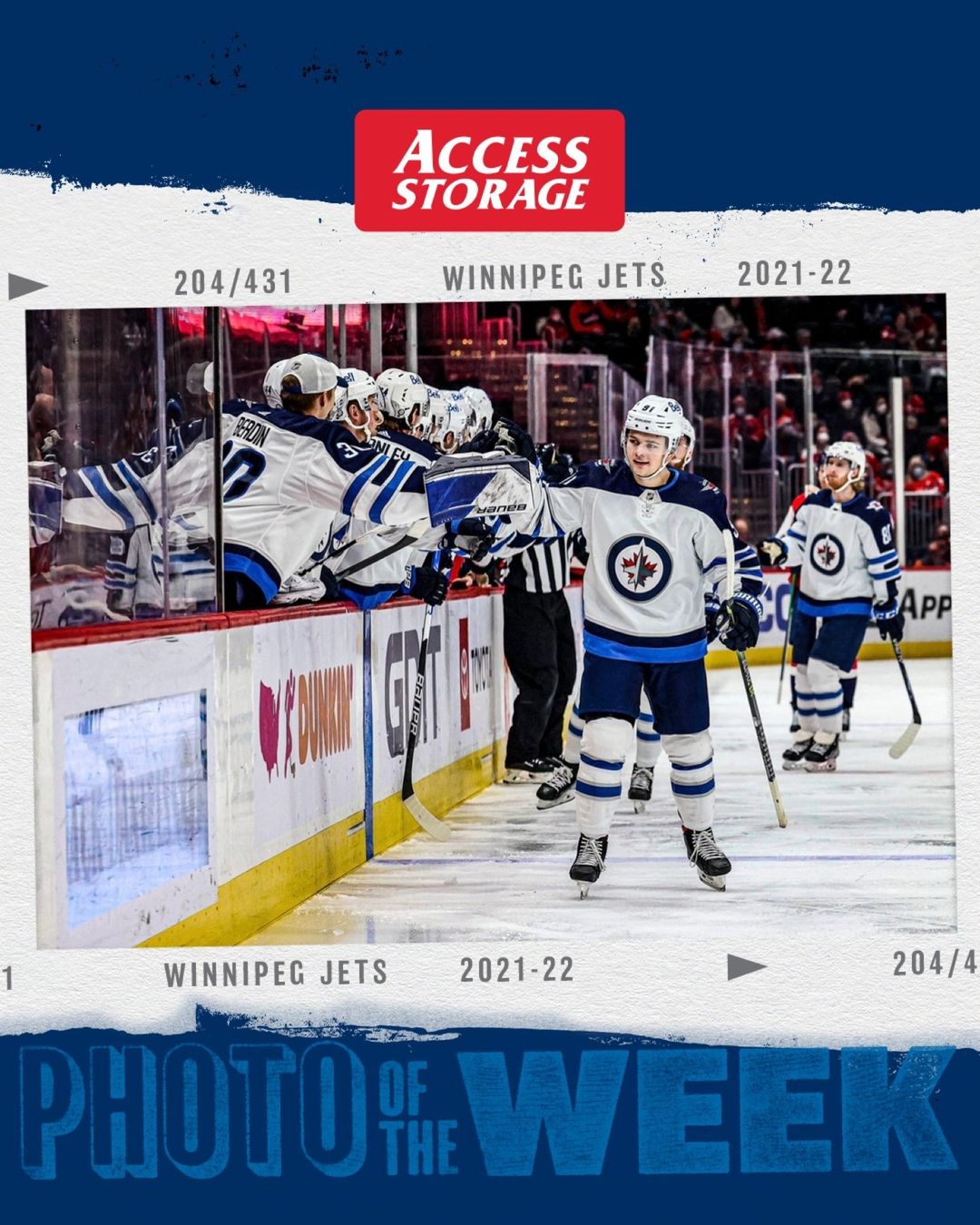 First NHL goal
 First NHL fly-by  For more #NHLJets photos, visit the link in o...