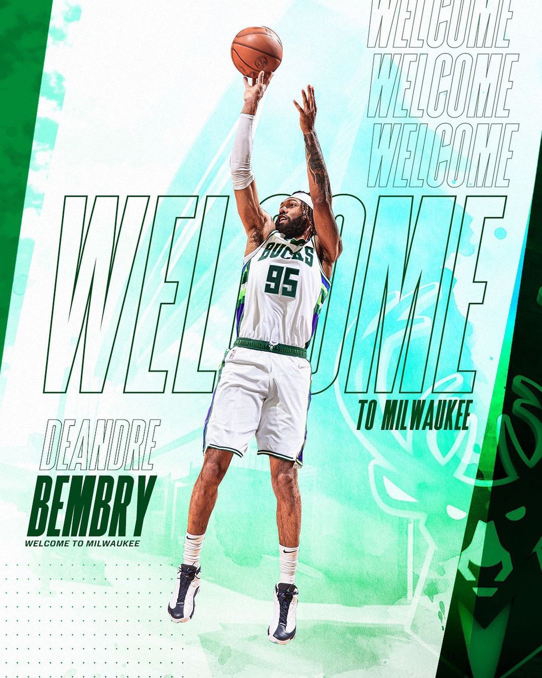 Welcome to Milwaukee, DeAndre’ Bembry!!...