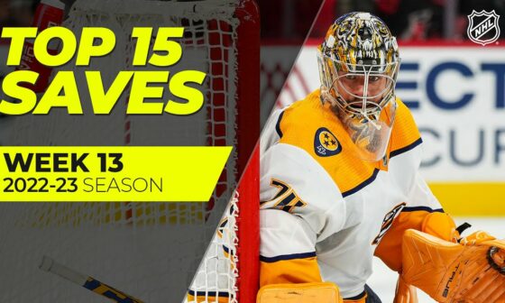 The Best NHL Saves of Week 13 | 2022-23 Season