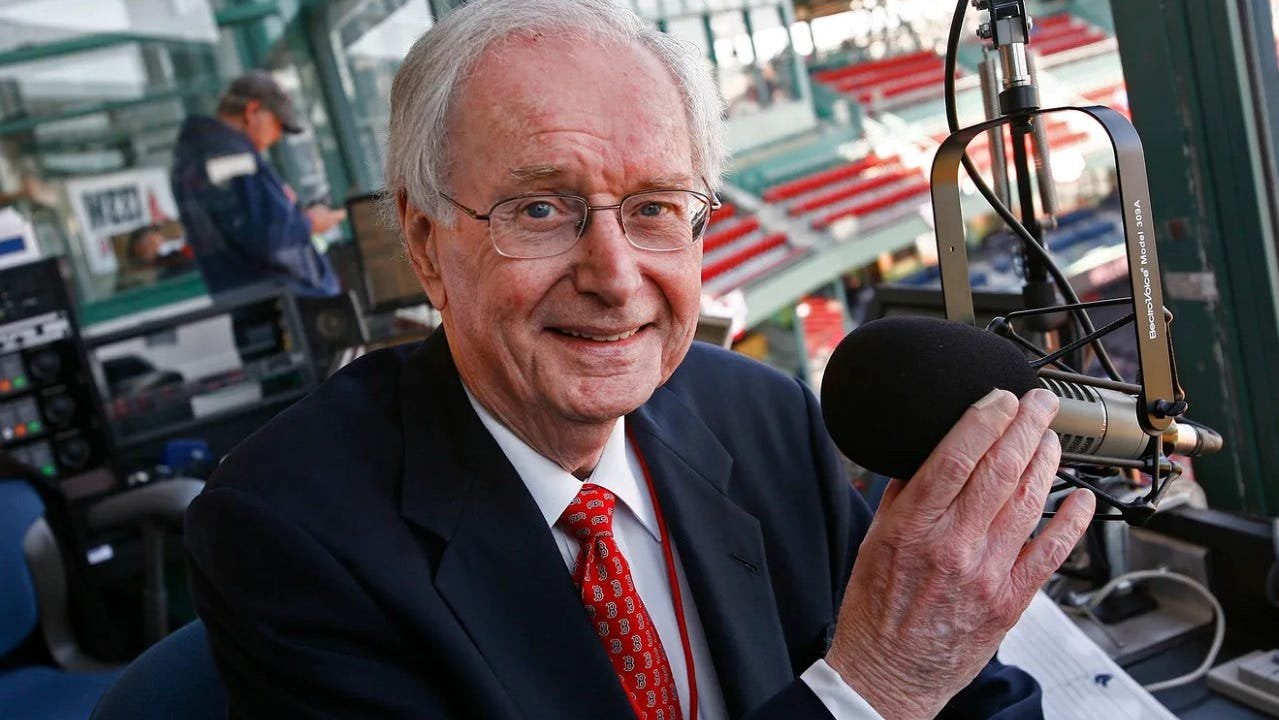 Red Sox poet laureate, day-game announcer Dick Flavin of Quincy dead at 86