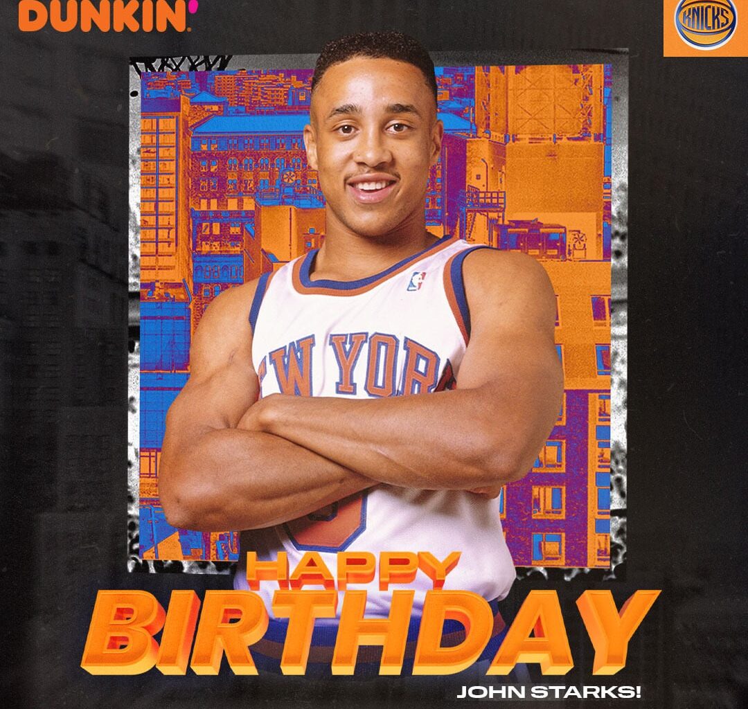 Happy Birthday John Starks