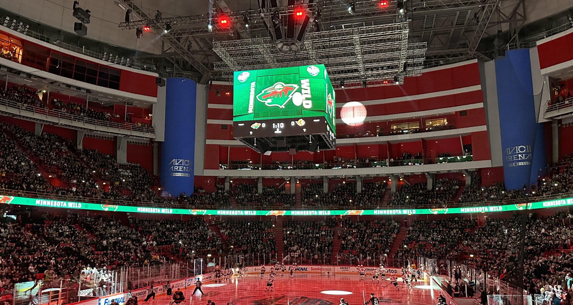 MY FIRST HOCKEY GAME LET’S GOOOO