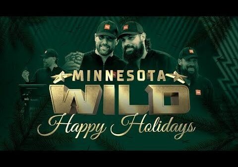 Happy Holidays from the Minnesota Wild