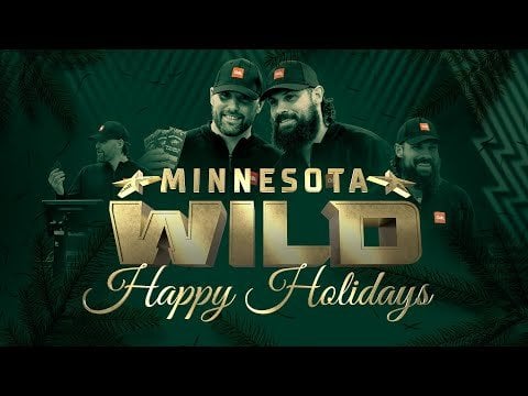 Happy Holidays from the Minnesota Wild