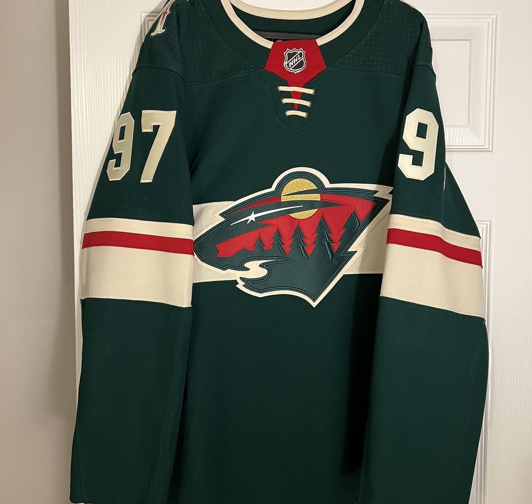 Kaprizov Authentic Adidas Jersey