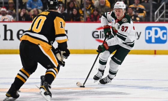 As Penguins' stars shine, Wild know it's a matter of time before Kirill Kaprizov breaks out