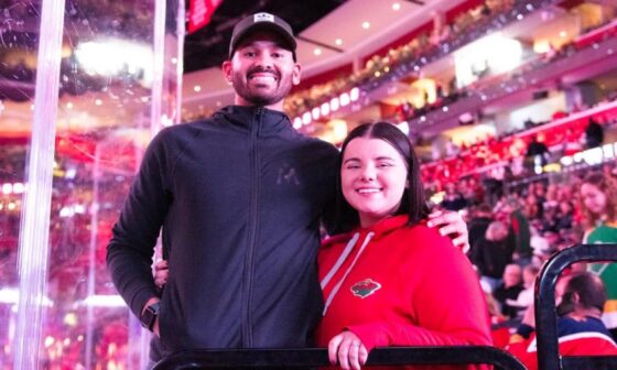 Twins Ace Pablo Lopez at the Wild Game