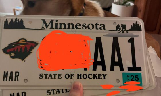 New wild plates came in.