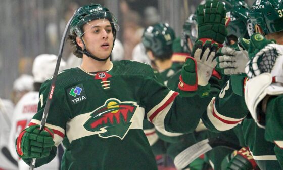 [Athletic] As Brock Faber's stellar play continues for Wild, the Calder Trophy door opens — 'if not the Norris'