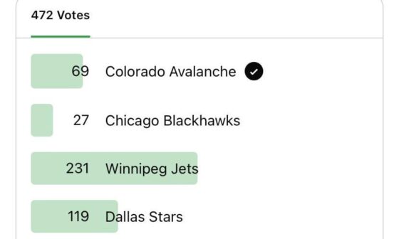 Winnipeg won landslide final results below great vote turnout almost 500 wild fans