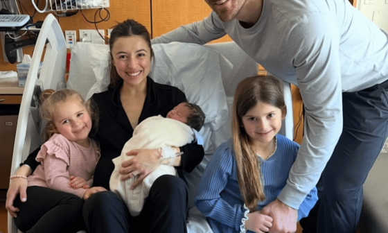 Congratulations to Marcus Foligno on the birth of his new baby girl, Julia!