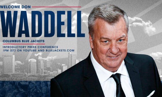 Don Waddell introductory press conference. | Columbus Blue Jackets (05/29/24)