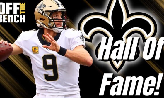 QB Drew Brees To Be Inducted Into Saints Hall Of Fame! | Reminiscing On Best Years For New Orleans