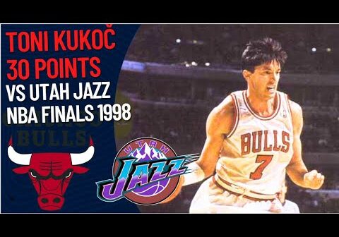 Toni Kukoc 30 pts VS Utah Jazz | NBA FINALS 1998