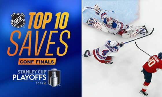 Top 10 Saves from the Conference Finals | 2024 Stanley Cup Playoffs