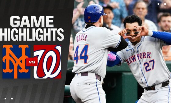 Mets vs. Nationals Game Highlights (6/4/24) | MLB Highlights