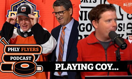 Flyers brass continues to play coy on Matvei Michkov rumors | PHLY Sports