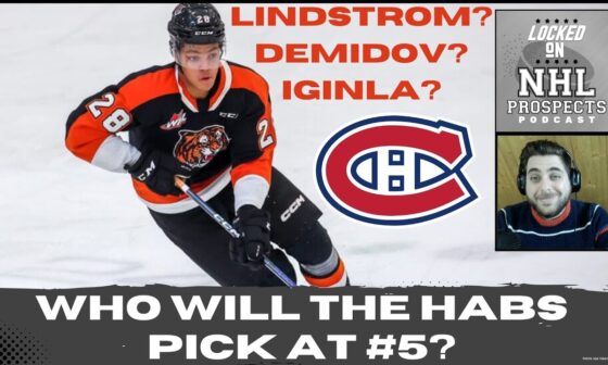 WHO WILL THE HABS PICK AT #5? | Montreal Canadiens 2024 NHL Draft Options