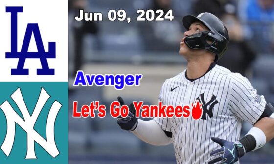 Los Angeles Dodgers vs New York Yankees Jun 09, 2024 Game Highlights | 2024 MLB Season