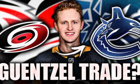 CANUCKS MAKING ANOTHER JAKE GUENTZEL TRADE? NHL News & Rumours