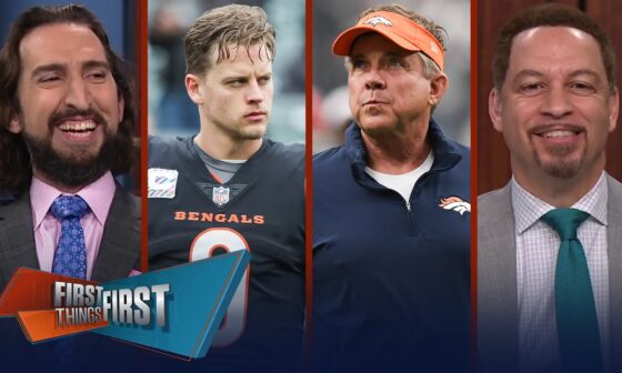 Burrow talks football mortality & Payton’s ‘two middle fingers’ response | NFL | FIRST THINGS FIRST