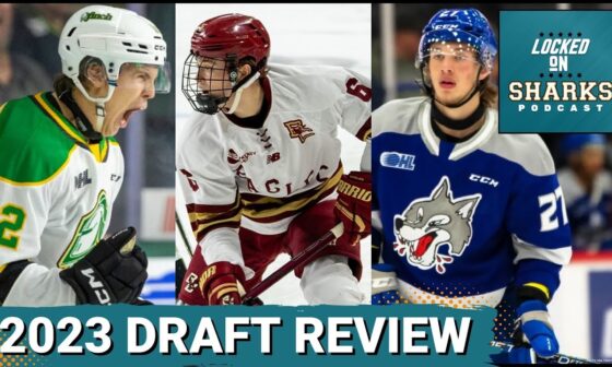 Reviewing Seasons Of The San Jose Sharks 2023 Draft Class