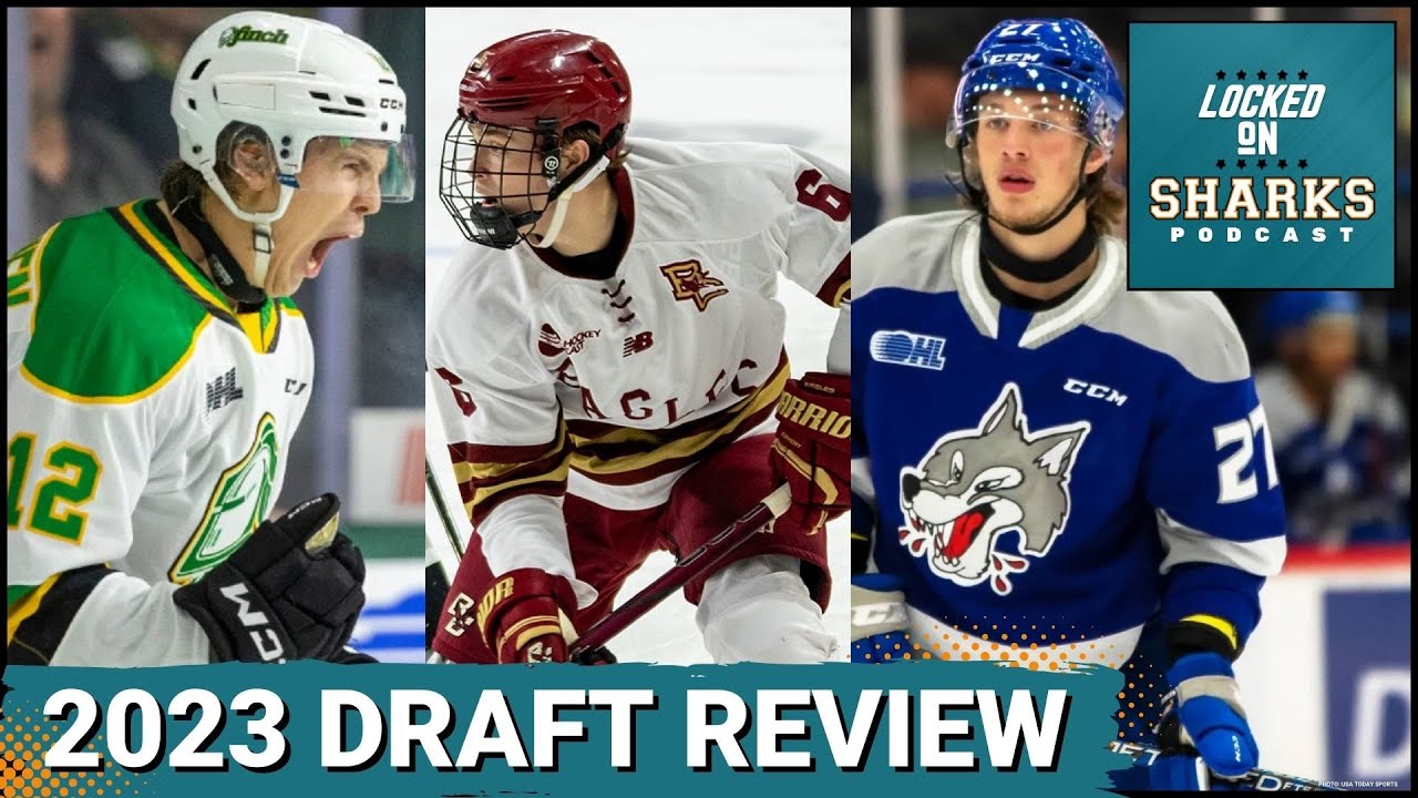 Reviewing Seasons Of The San Jose Sharks 2023 Draft Class