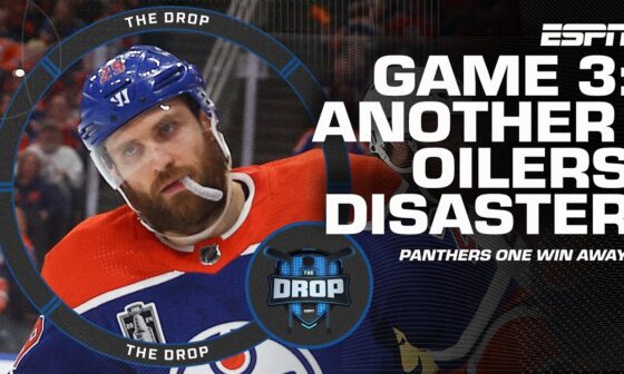 🗣️ QUICK REAX: How embarrassing has Edmonton been this Stanley Cup Final? | The Drop 🏒