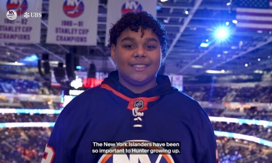 43 Oak Foundation Player Profile: Hunter Rush | New York Islanders and UBS Partnership