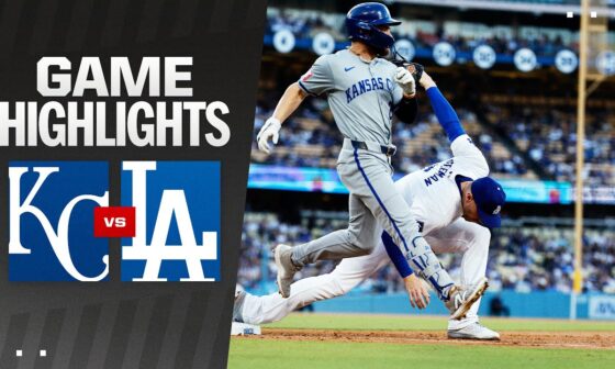Royals vs. Dodgers Game Highlights (6/14/24) | MLB Highlights