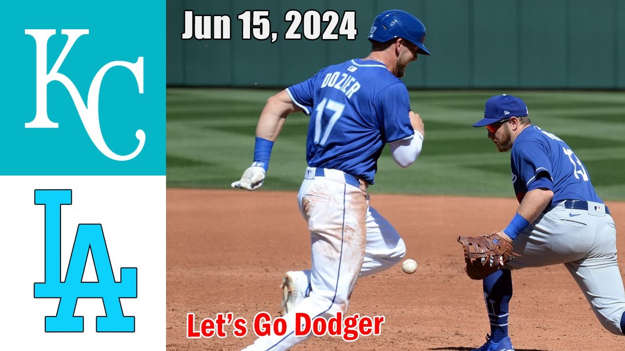 Kansas City Royals vs Los Angeles Dodgers (6/15/2024) GAME Highlights | MLB Season 2024