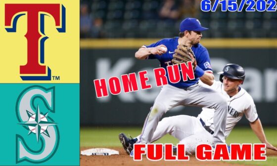 Rangers vs Mariners Jun 15, 2024 Full Game Highlights | MLB Season 2024 | MLB Highlights