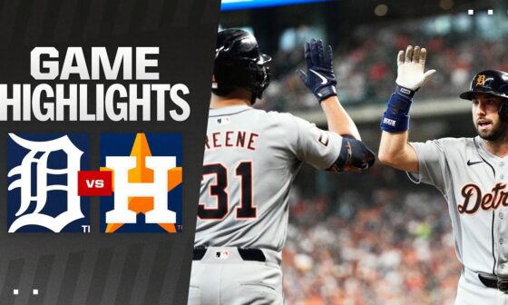 Tigers vs. Astros Game Highlights (6/15/24) | MLB Highlights