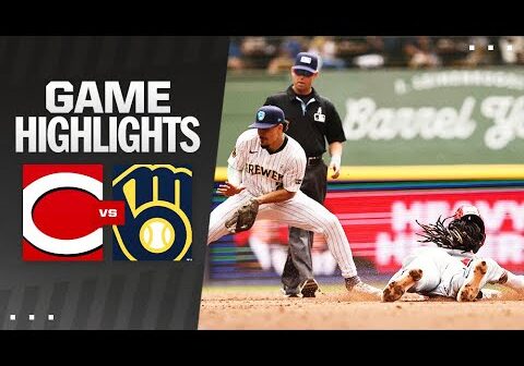 Reds vs. Brewers Game Highlights (6/16/24) | MLB Highlights