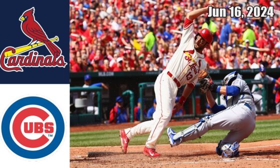 St.Louis Cardinals vs Chicago Cubs Jun 16, 2024 GAME HIGHLIGHTS | MLB Highlights | MLB Season 2024