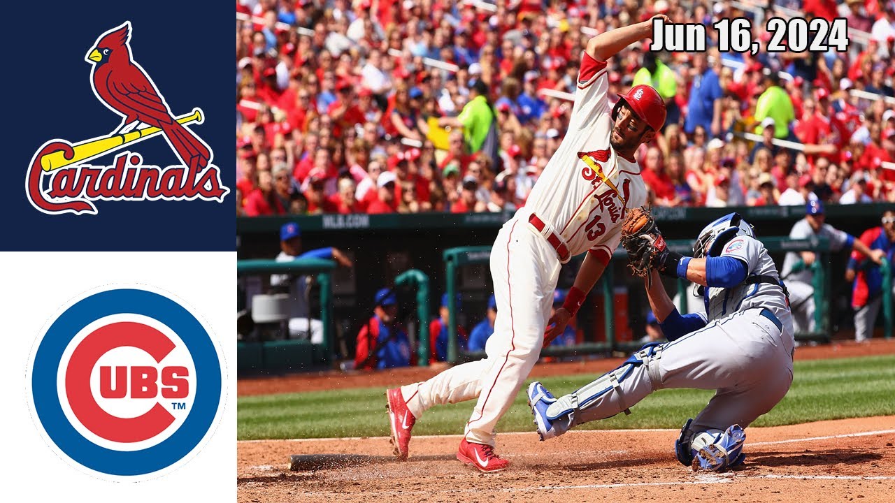 St.Louis Cardinals vs Chicago Cubs Jun 16, 2024 GAME HIGHLIGHTS | MLB Highlights | MLB Season 2024