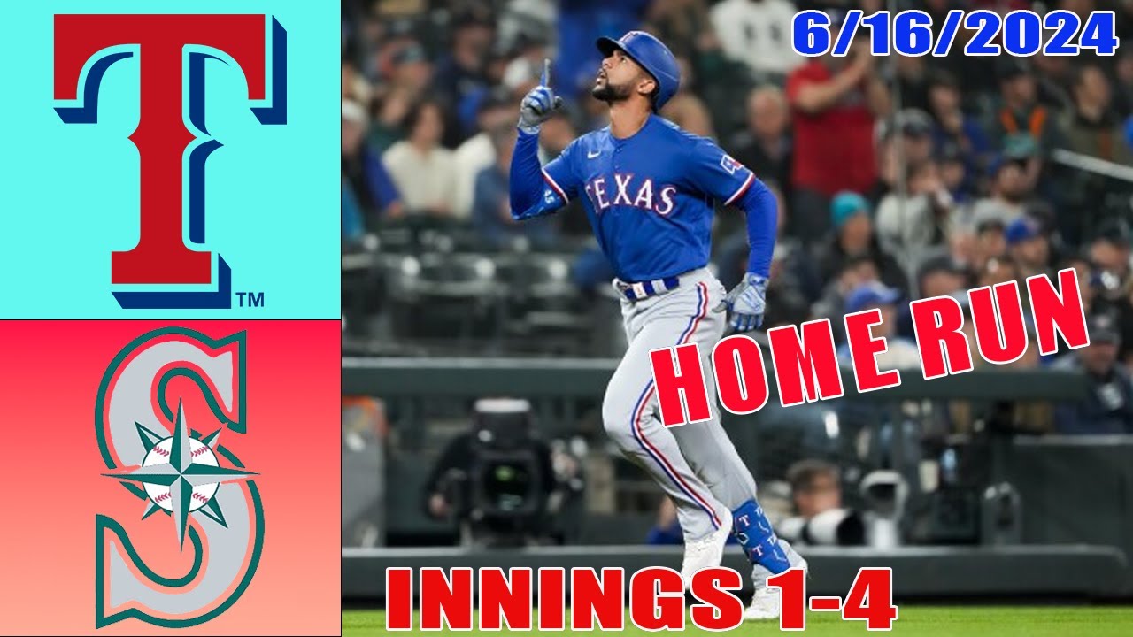 Texas Rangers vs Seattle Mariners Jun 16, 2024 GAME HIGHLIGHTS | MLB Highlights | MLB Season 2024