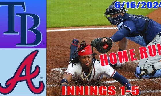 Tampa Bay Rays vs Atlanta Braves Jun 16, 2024 GAME HIGHLIGHTS | MLB Highlights | MLB Season 2024