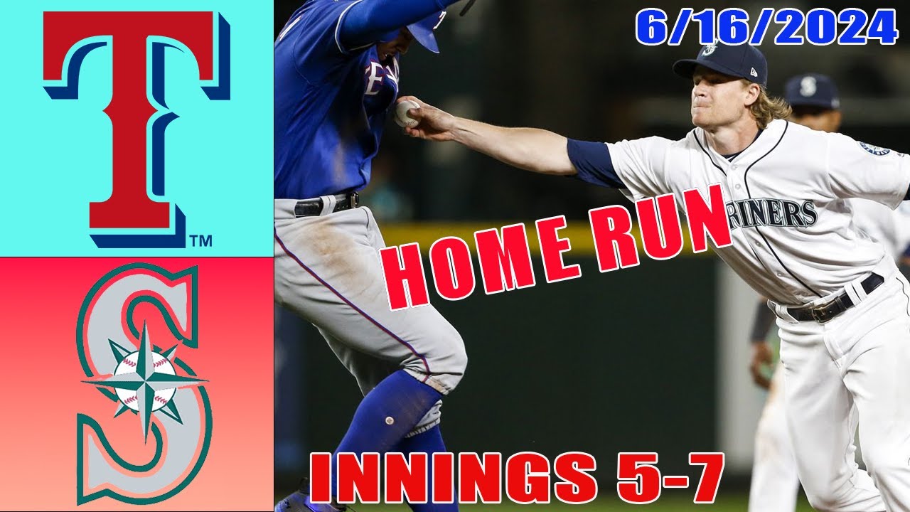 Texas Rangers vs Seattle Mariners Jun 16, 2024 GAME HIGHLIGHTS | MLB Highlights | MLB Season 2024