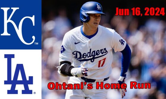 Royals vs Dodgers Jun 16, 2024 Game Highlights | MLB Season 2024 | MLB Highlights