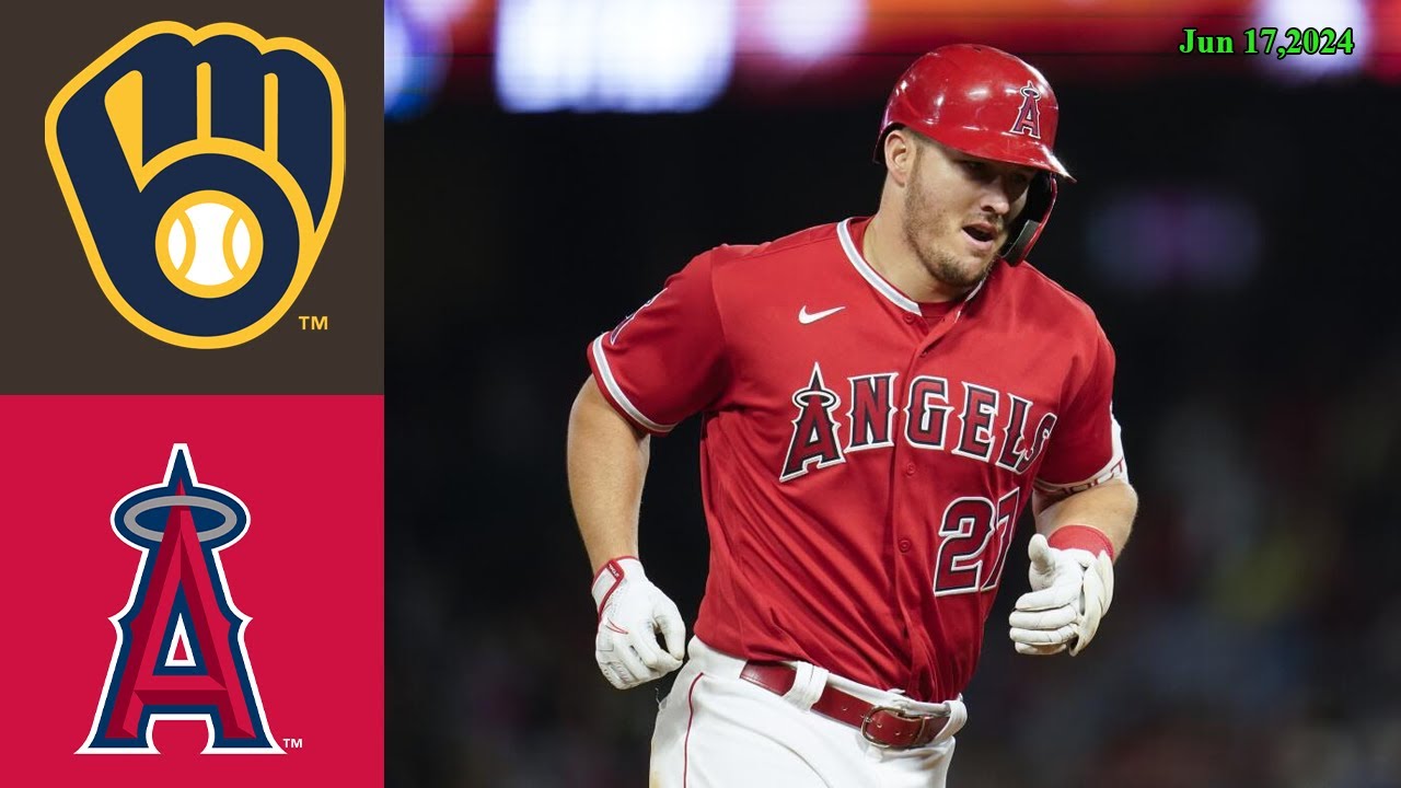 Milwaukee Brewers vs Los Angeles Angels Jun 17, 2024 Game Highlights | MLB Highlights