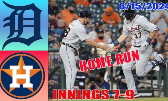 Detroit Tigers vs Houston Astros Jun 15, 2024 Game Highlights | MLB Season 2024 | MLB Highlights