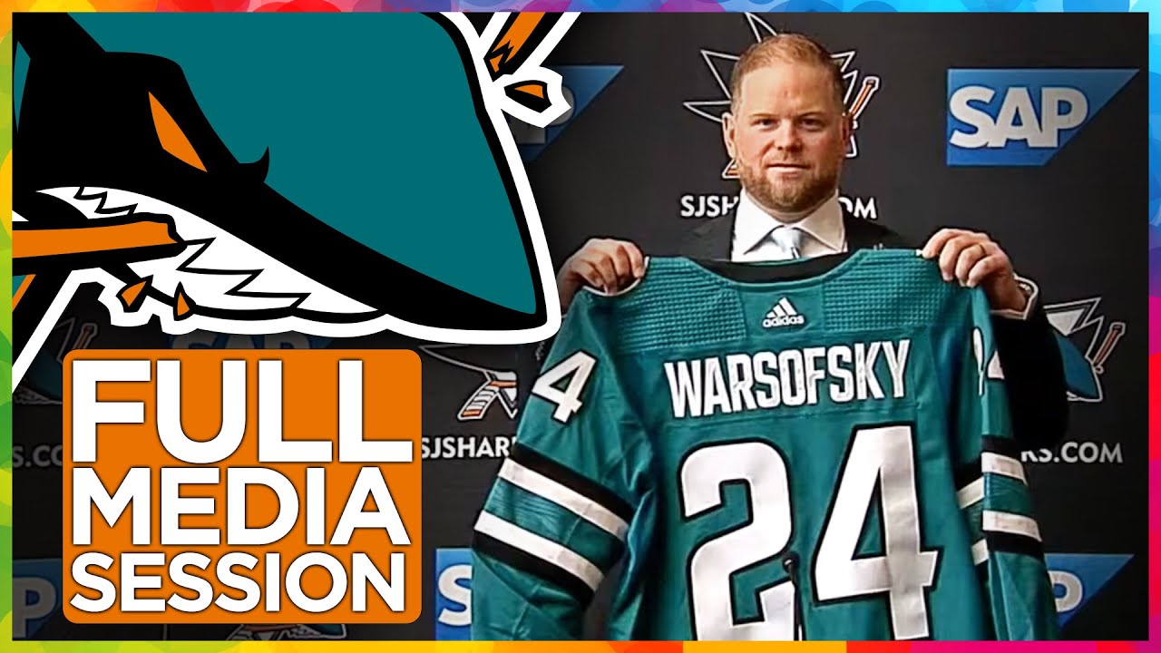 My FULL reaction: Sharks Introduce Ryan Warsofsky [Press Conference]