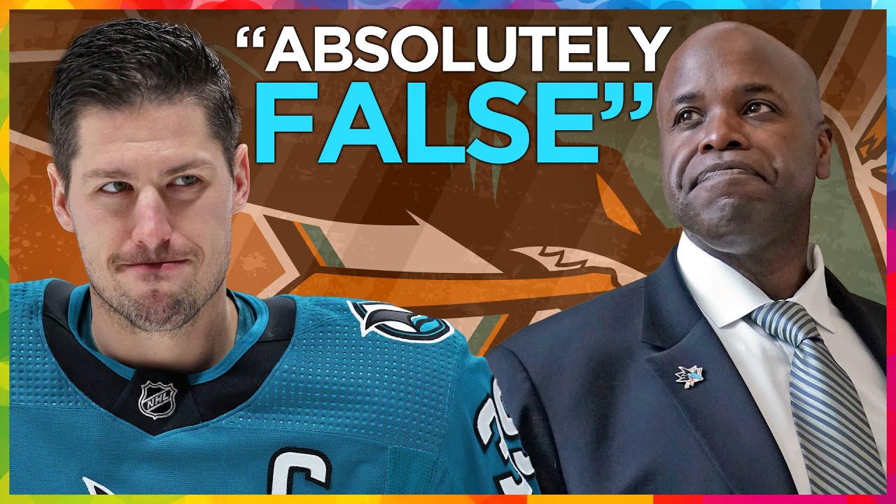 Logan Couture trade rumors "absolutely false" says Sharks GM