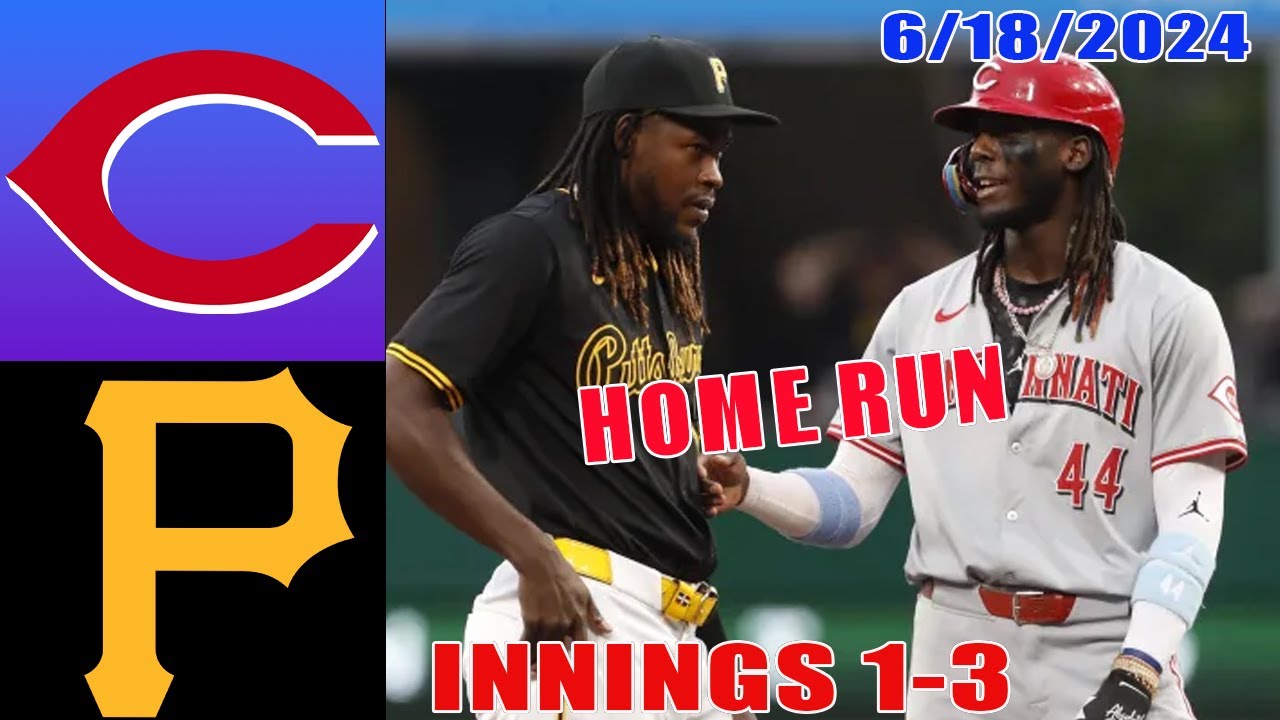 Cincinnati Reds vs Pittsburgh Pirates Jun 18, 2024 GAME HIGHLIGHTS| MLB Highlights | MLB Season 2024