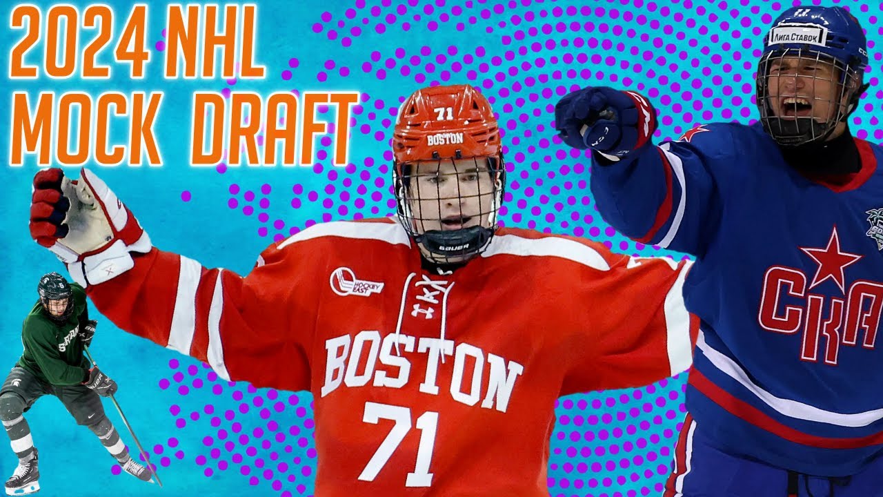 2024 NHL Mock Draft - Celebrini Is A Shark, But Who Goes Second?