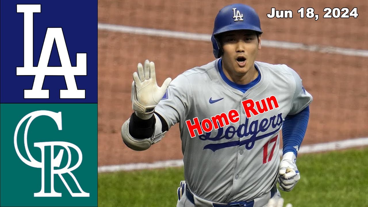 Dodgers vs Rockies [TODAY] 06/18/24 GAME Highlights | MLB Highlights |MLB Season 2024