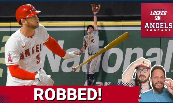 Los Angeles Angels Rally KILLED By HR Robbery, 6-3 Loss, Minasian Talks Trades, Mike Trout Update