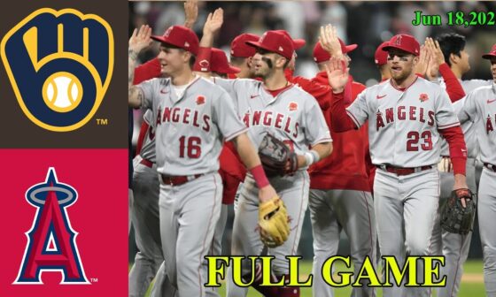 Brewers vs Angels Jun 18, 2024 FULL Game Highlights | MLB Highlights | MLB Highlights