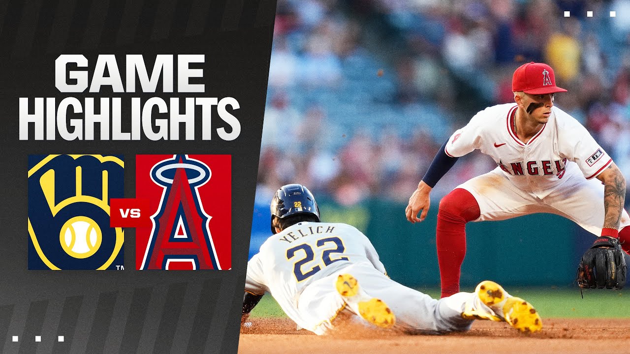 Brewers vs. Angels Game Highlights (6/19/24) | MLB Highlights